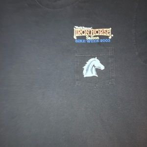 Black Short Sleeve T Shirt Bike Week